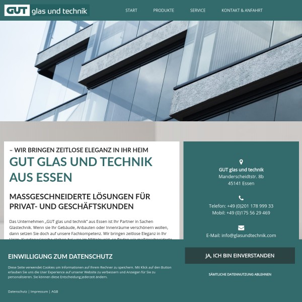 GUT glas und technik GmbH 45141 Essen