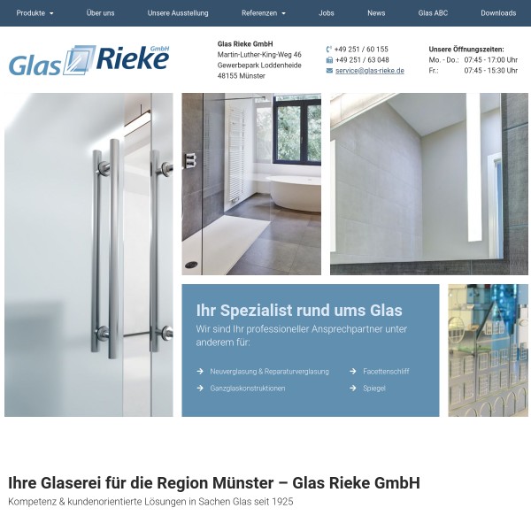 Glas Rieke GmbH 48155 Münster