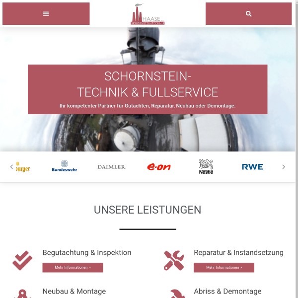 Haase Schornsteintechnik GmbH 48529 Nordhorn