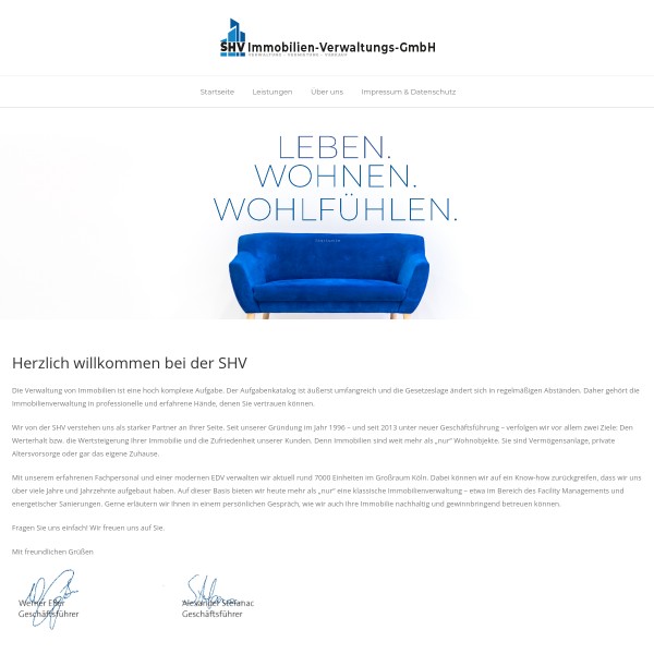 SHV Immobilien-Verwaltungs-GmbH 50126 Bergheim