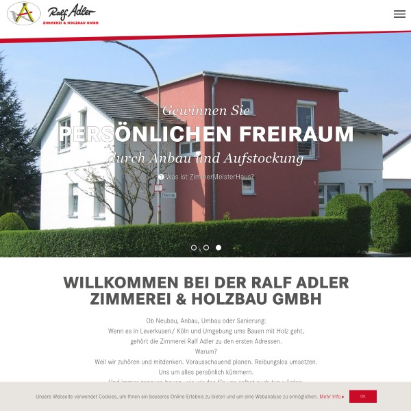 Ralf Adler Zimmerei , Holzbau GmbH 51379 Leverkusen