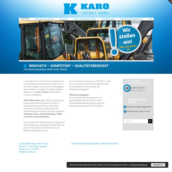 KARO-Tiefbau GmbH 57072 Siegen