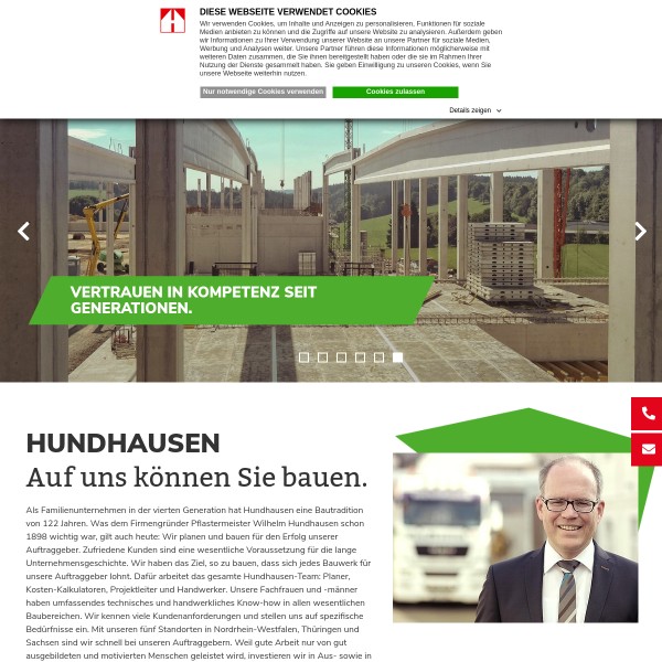 W. Hundhausen Bauunternehmung GmbH 57076 Siegen