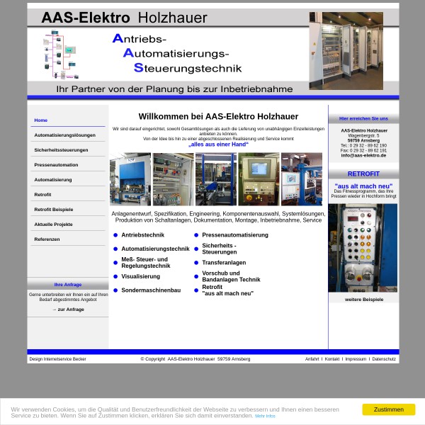 AAS Elektro Holzhauer 59759 Arnsberg