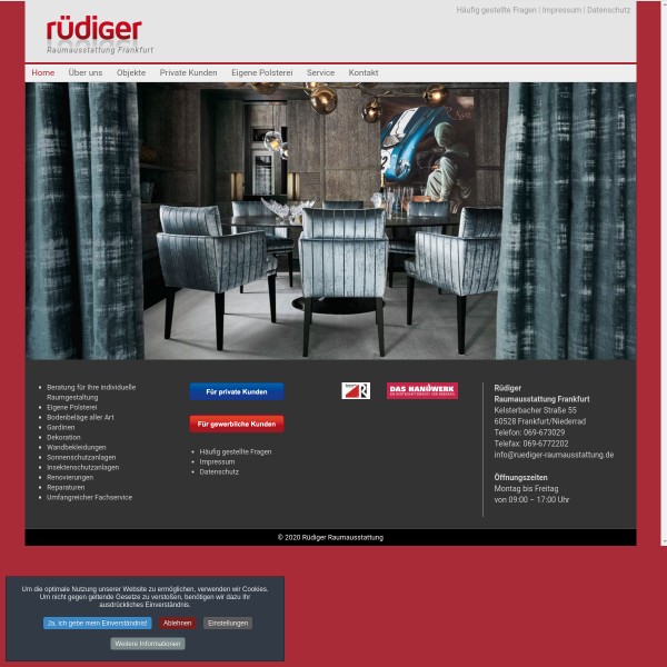 Rüdigers Polsterladen 60528 Frankfurt