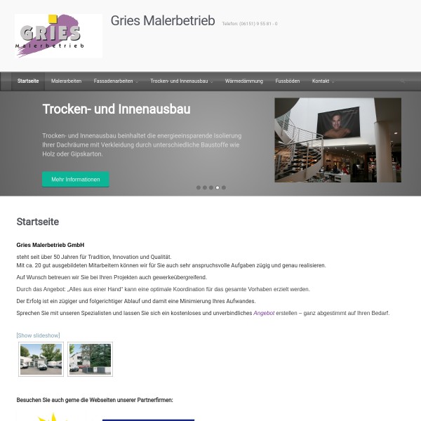 Gries Malerbetrieb GmbH & Co. 64297 Darmstadt