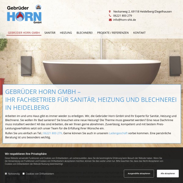Gebr. Horn GmbH 69118 Heidelberg