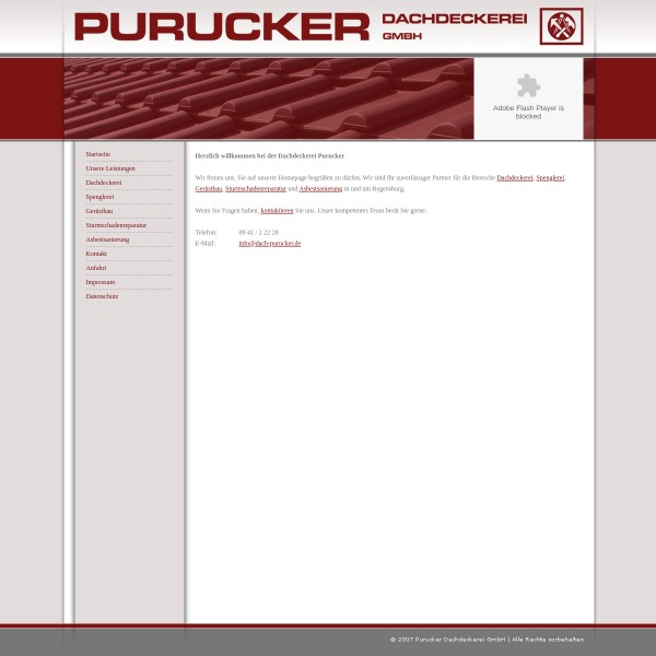 Purucker Dachdeckerei GmbH 93049 Regensburg
