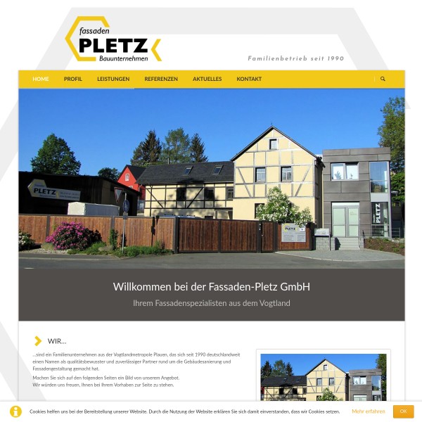 Fassaden PLETZ GmbH 08529 Plauen