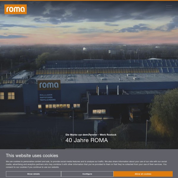 Roma Rolladensysteme GmbH 18146 Rostock
