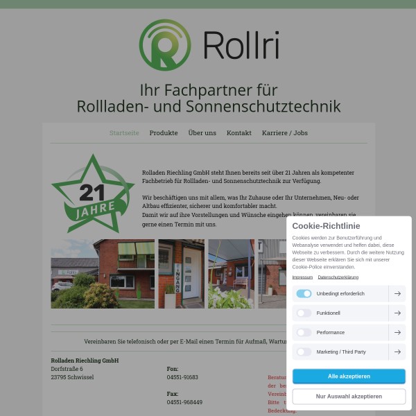 Rolladen Riechling GmbH 23552 Lübeck
