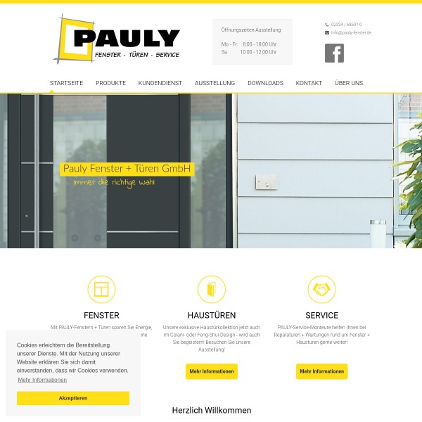 Pauly Fenster + Türen GmbH 45525 Hattingen