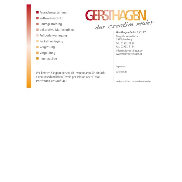 Gersthagen GmbH & Co. 59759 Arnsberg