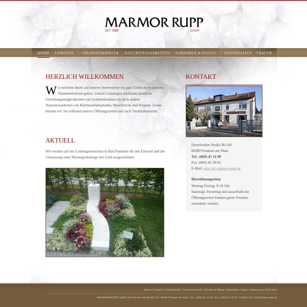 Marmor-Rupp GmbH 60389 Frankfurt