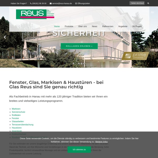 Glas Reus GmbH & Co. KG 63452 Hanau