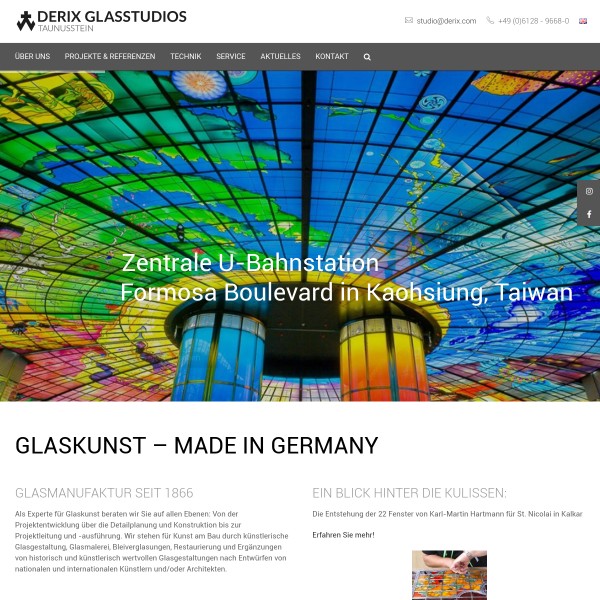 Derix Glasstudios GmbH & Co. KG 65232 Taunusstein