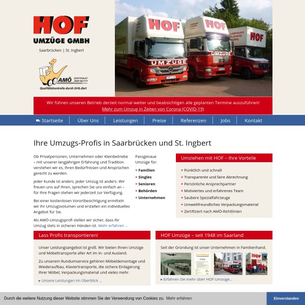 Hof Umzüge GmbH 66117 Saarbrücken