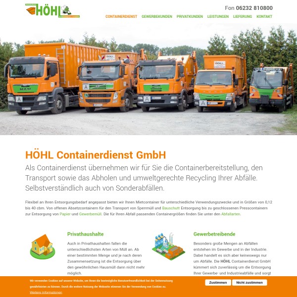 Höhl Containerdienst GmbH 67346 Speyer