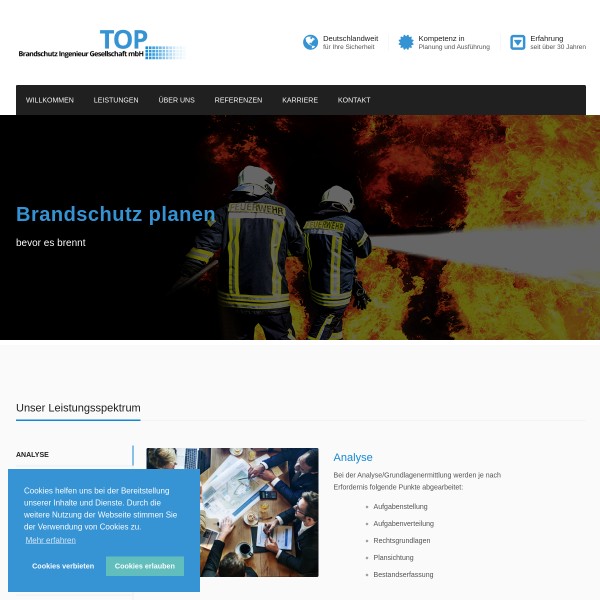 Top Brandschutz Ingenieur GmbH 70378 Stuttgart