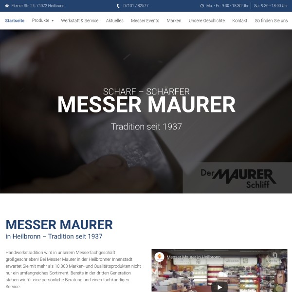 Messer Maurer Doris Maurer 74072 Heilbronn