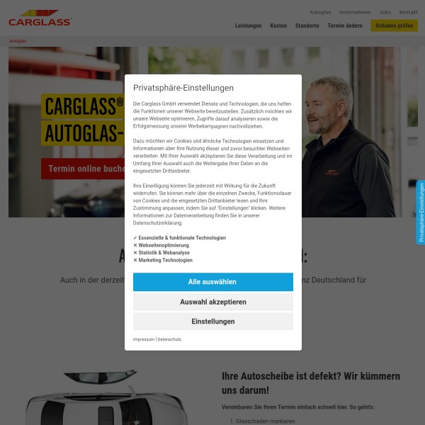 Carglass GmbH 75179 Pforzheim
