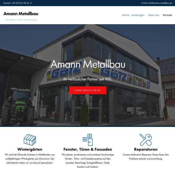 Amann Metallbau GmbH 76532 Baden-Baden
