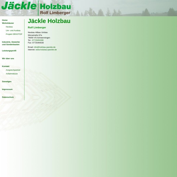 Jäckle-Holzbau 78056 Schwenningen