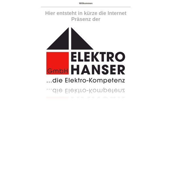 Elektro-Hanser GmbH 88045 Friedrichshafen
