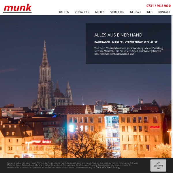 munk bauen & wohnen GmbH 89073 Ulm