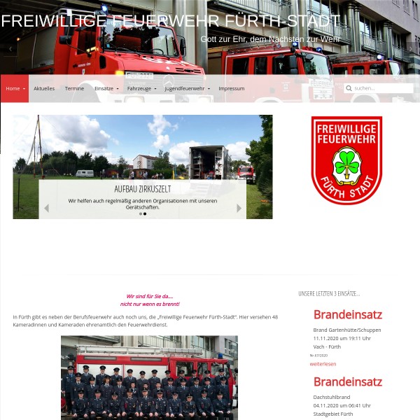 Freiwillige Feuerwehr Fürth Stadt 90766 Fürth