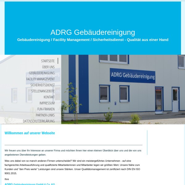 ADRG Gebäudereinigung GmbH & Co. KG 91315 Höchstadt