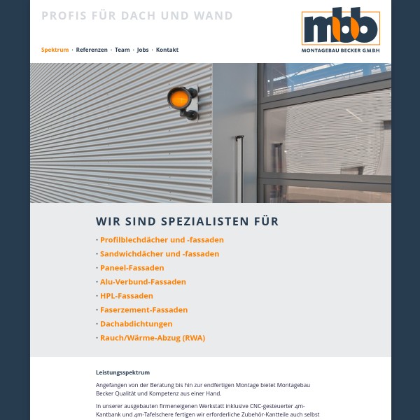 Montagebau Becker GmbH 99428 Weimar
